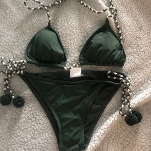 Green bikini